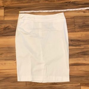 GEORGE White Pencil Skirt